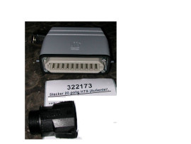 Konektor kpl. 20-pin HTS samice,  322173