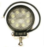 Světlomet LED prac. kulatý 8-30V širokoúhlý-rozptylový; A2003AD
