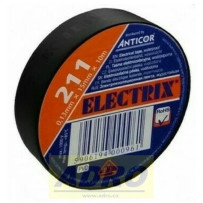 Páska elektroizolační 211 PVC/15x10x0,13/černá