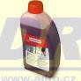 2T motorový polosyntetický olej červený,  O10-6366   1Lit