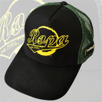 Čepice kšiltovka 'Design Mesh Cap est. 1986', černá-zelená,  017911