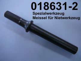 Nýt přípravek speciální nářadí Meissel für Nietwerkzeug,  018631-2