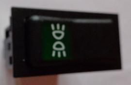 Kolébkový spínač + symbol (světla)