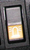 Kolébkový spínač + symbol (maják)