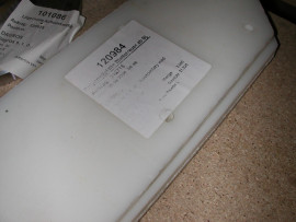 Lopatka plast - metač chr. od.r. 96,  120984