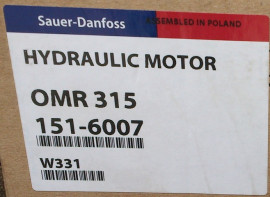 Hydromotor orbitový OMR 315, válcová hřídel 32mm, příruba A4, prosaky,  151-6007