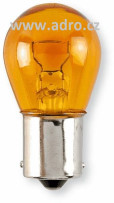 Žárovka kulová PREMIUM 12V 21W oranžová