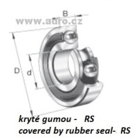 Ložisko 6210 1 RS,  240005