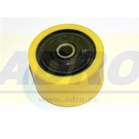 Rolna - TPU žlutá+víčko plast pr.95/16, 60 mm,  252106