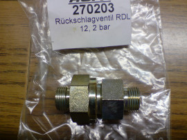 Zpětný ventil RDL 12,2 bar,  270203