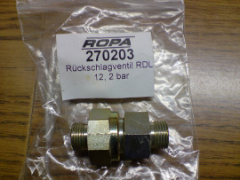 zpětný ventil RDL 12,2 bar,  270203