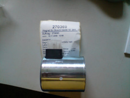 El. magnet pro B-Ventil 10 24V, kulatý (pro Y03,Y04,Y09),  270369