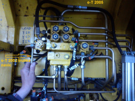 Řídící blok hydr. LC 08 24 V 3-řady Řízení (DT-Konektor), 270427