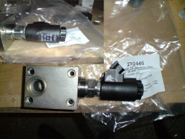Sedlový ventil 1 / 2'' normálně otevřené, NG 10, DT-Konektor, Y83 ,e-T2002>>>> ,  270446