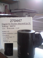 El. magnet pro SV- Y1,Y83,Y86,Y87,Y88,Y89 e-T2002 (díra pr.16mm), DT,  270447