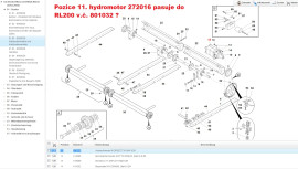 Hydromotor OMV 630,  272016  !!! NAHRAZENO !!!