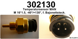 Sensor teploty (B197),  302130