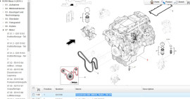Motor diesel MB OM936, Stufe4, 260 kW  (RM5 od 2015),  303198