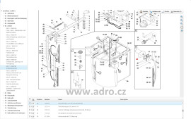 El. motor stěrače bočních skel,  24 V  85° úhel,  320433