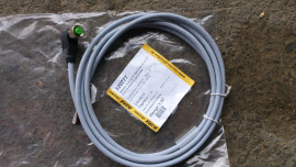 Konektor 5-pin se závitem M12x1,5 s 2m kabelem,  320777