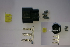 Konektor 3-pin AMP Econoseal J samice k sensor270413, od r. 2002,  322255
