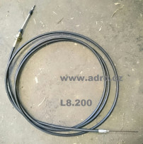 Lanko plynu MB 367 Kabel  Hub 90  5300 mm lg,  352290