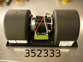 Dmychadlo-ventilátor topení euro Kabine,  352333