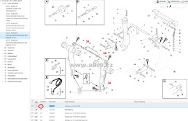 Třmen pr.10 H1216,Stahl ZN 400 kg,  412045