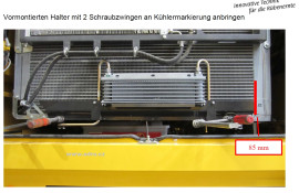 přestavbová sada  PVG-chladič oleje před vodní chladič e T V8H, V8-3,  600879