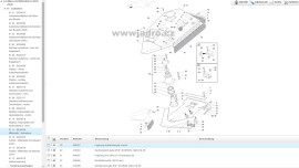 Ložiskový komplet špice v-mont ,  800287