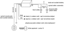 Rozsvěcovač světel automatický 24V; A2000AD