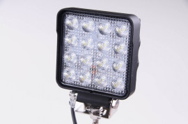 Světlomet couvací LED 3040 lm čtvercový 12-24V homologace  A2024AD