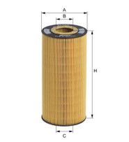 filtr olejový mot. vložka; E172H D35