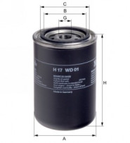 Filtr olejový-hydr.; H17WD01