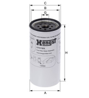 Filtr palivový/odlučovač vody; H701WK