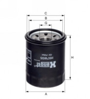 Filtr olejový mot.; H97W05