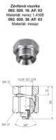 Závitová vsuvka, mosaz; 092.020.30.AF.03