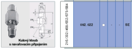Kloub s navařovacím připojením, nerez; 092.022.16.SE