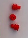 Těsnění vodiče/izolace Superseal červené 2,6-3,3mm; 281934-3