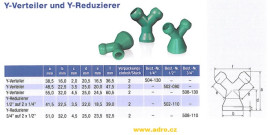 Y-segment 1/4' ; 504-130