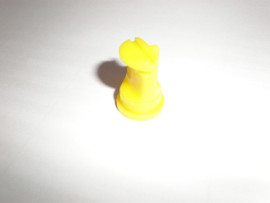 tryska jazýčková, 140°, POM,žlutá; 684.368.56