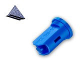 Tryska kompaktní dvojitá s přisáváním vzduchu:IDKT120°-03, modrá, plast