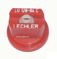 Tryska štěrbinová LU120°-04C, Keramika, červená