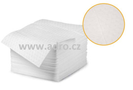 Hydrofobní sorbent-rohož E100M 480x430mm 10ks bílá