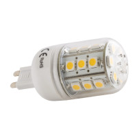 LED G9/230V 24 SMD5050 5W TB 370lm