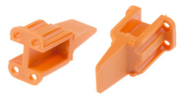 Sekundární aretace pro DTM, zásuvka, konektory 4-pin, oranžová; WM4S