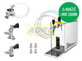 PYGMY 25/K GREEN LINE NEW, BAJONET, PLOCHÝ + SANITAČNÍ ADAPTER - set