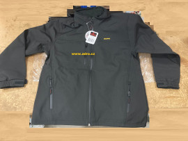 bunda softshell, s integrovanou kapucí XL; 012056800