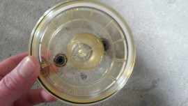 Odkalovací sklenička (plast); Y RK30063