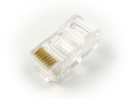 RJ45 8/8pin vidlice na kabel YH8-807-8P8C-R pro drát